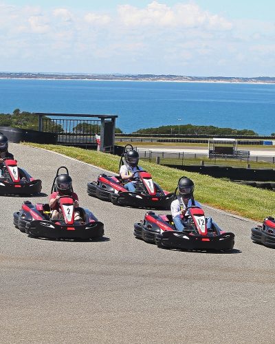 Feel the speed with breathtaking ocean views at Phillip Island Go Karts