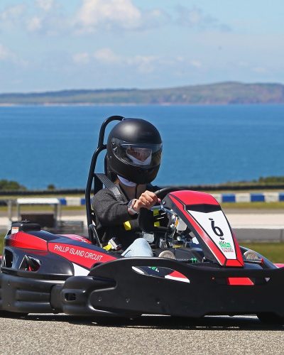 Get behind the wheel of the Sodi RT8 Evo2 single karts