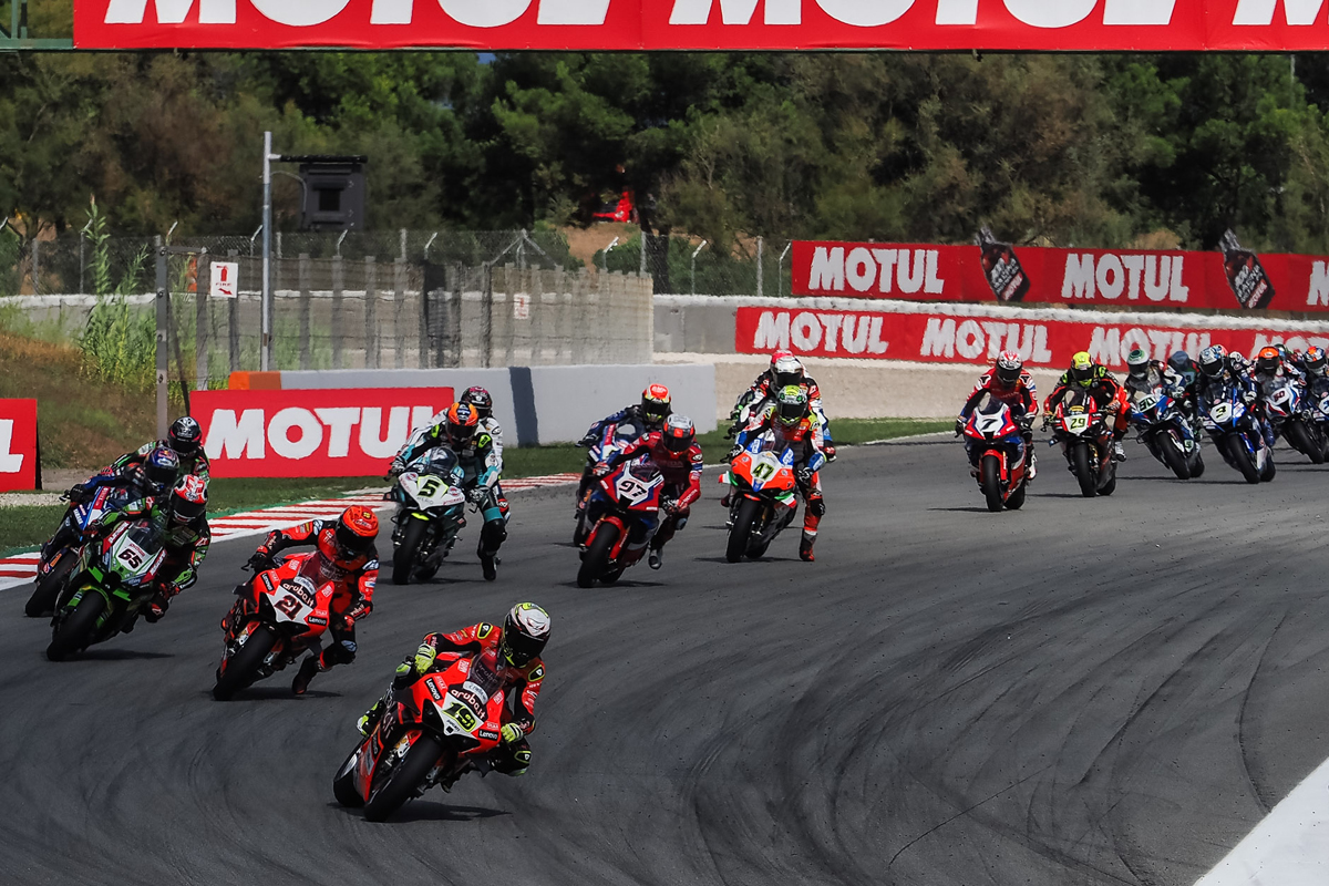 Bautista Completes Spanish Hat Trick At Catalunya Round 8 Phillip